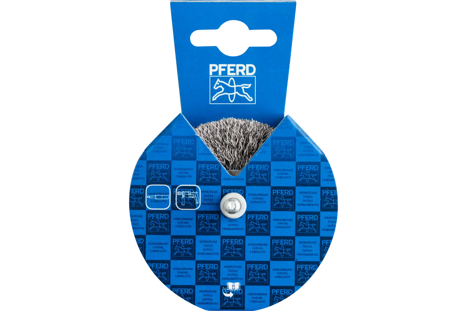 Perie circulară din sârmă de oțel POS RBU 7015/6 ST 0,30