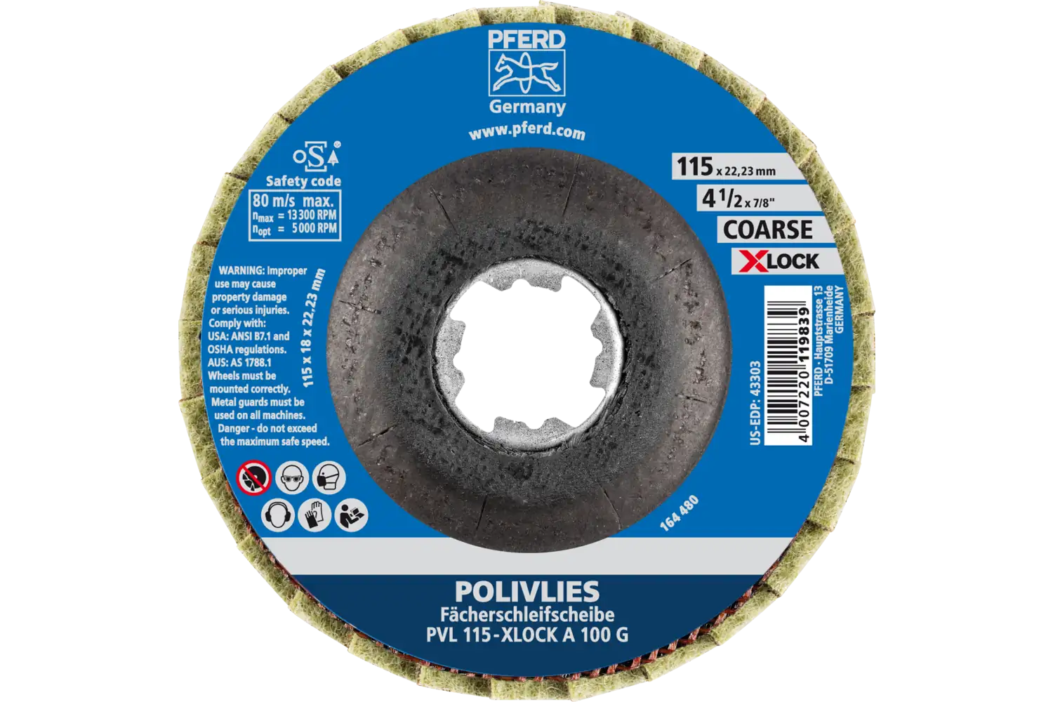 Polivlies Flap D. Pvl PVL 115-X-LOCK A 100 G 3