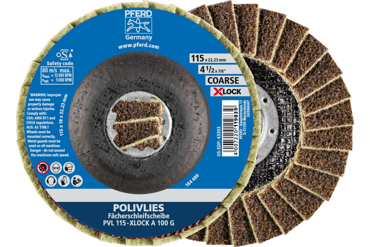 Polivlies Flap D. Pvl PVL 115-X-LOCK A 100 G
