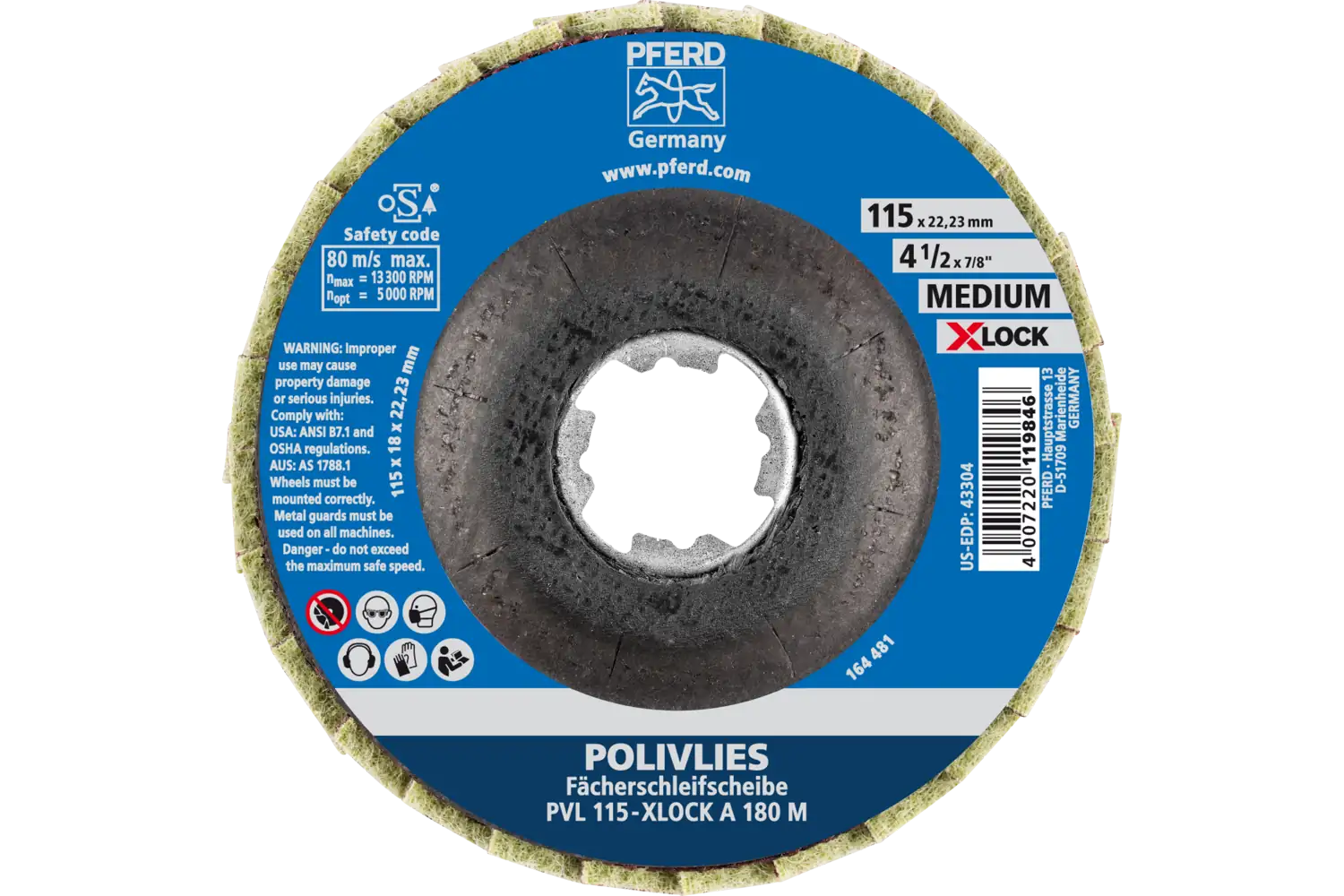 Polivlies Flap D. Pvl PVL 115-X-LOCK A 180 M 3