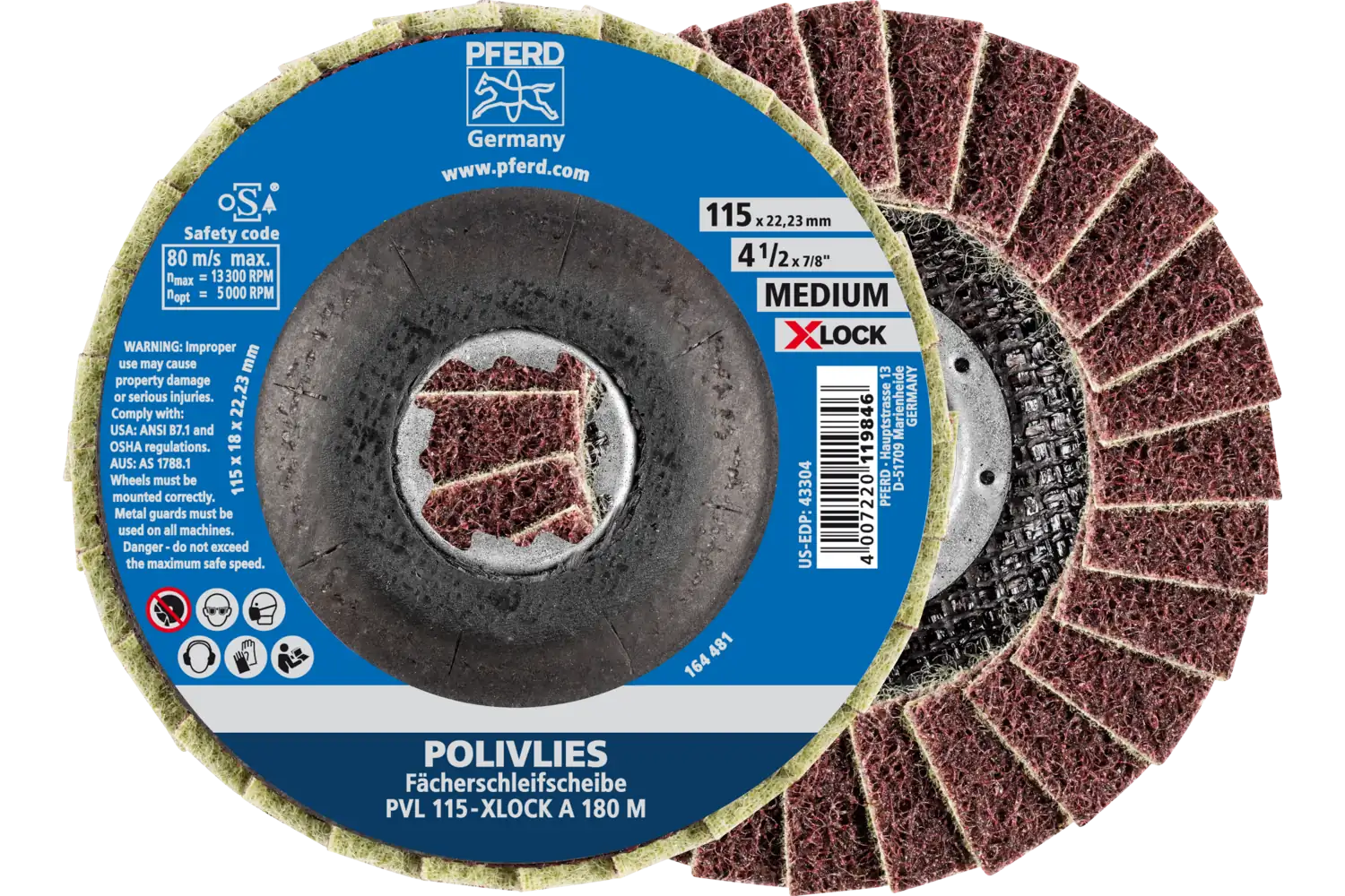 Polivlies Flap D. Pvl PVL 115-X-LOCK A 180 M