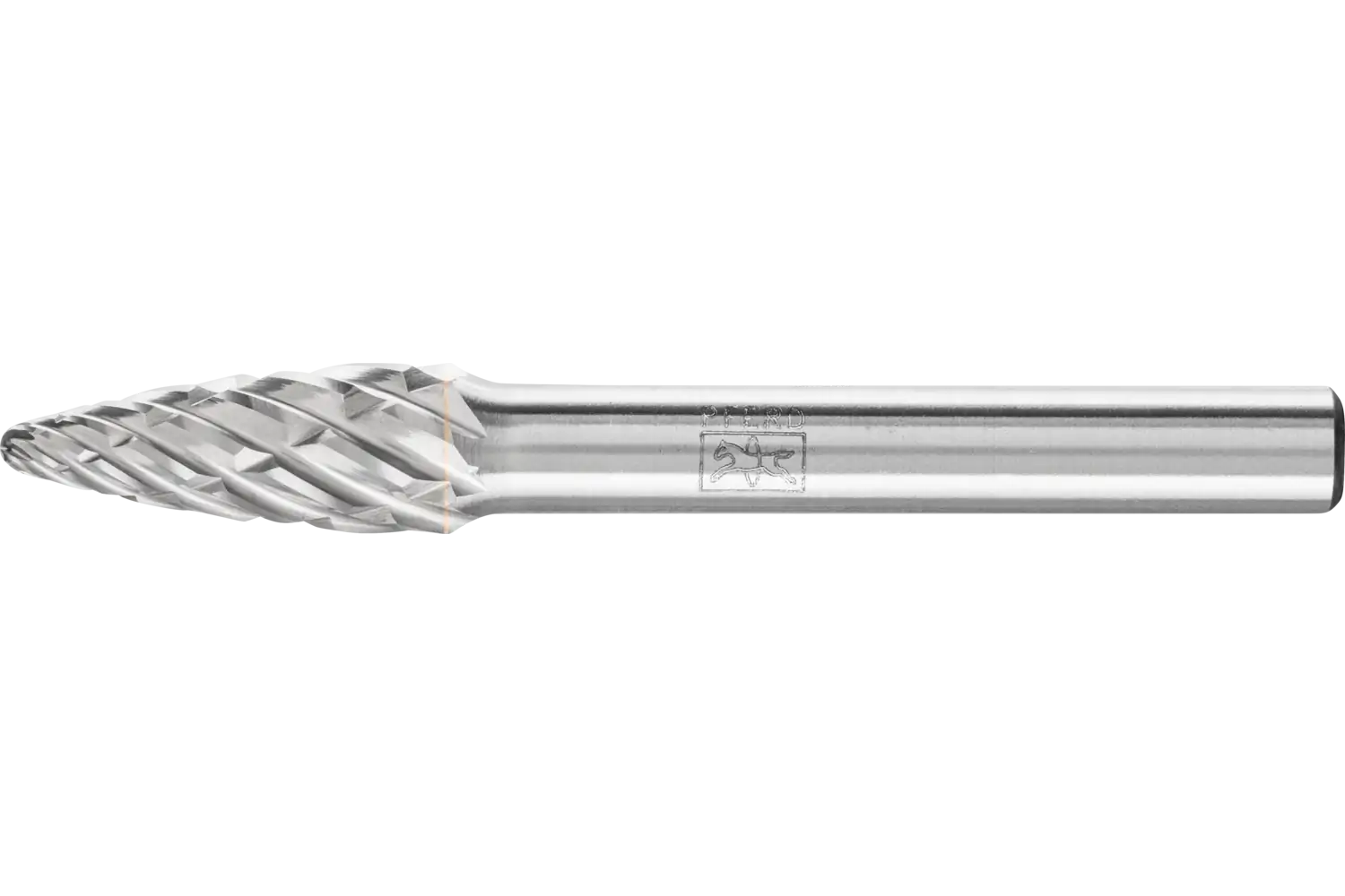 Freză biax din carbură metalică, formă de ogivă sferică (RBF) RBF 0820/6 STEEL