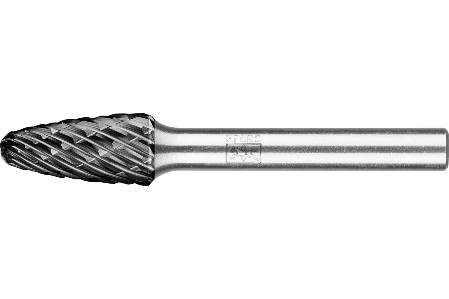 Freză biax din carbură metalică, formă de ogivă sferică (RBF) RBF 1020/6 ALLROUND HC-FEP