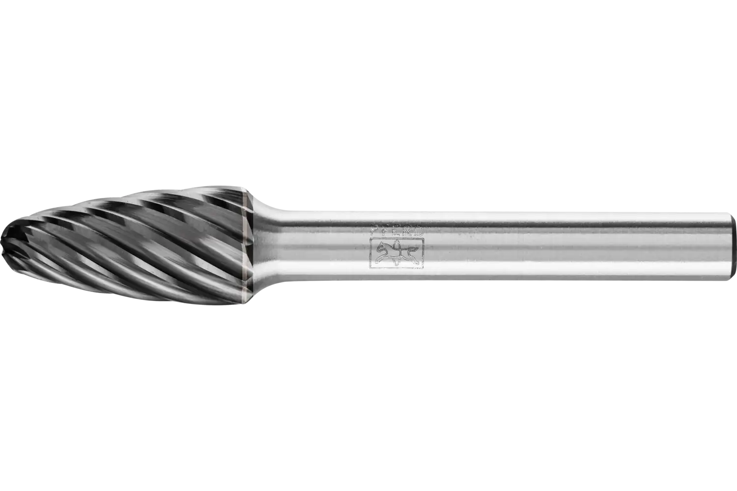 Freză biax din carbură metalică, formă de ogivă sferică (RBF) RBF 1020/6 INOX HC-STS