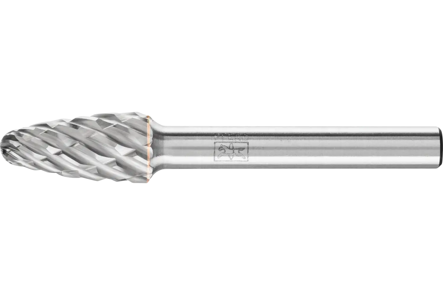 Freză biax din carbură metalică, formă de ogivă sferică (RBF) RBF 1020/6 STEEL