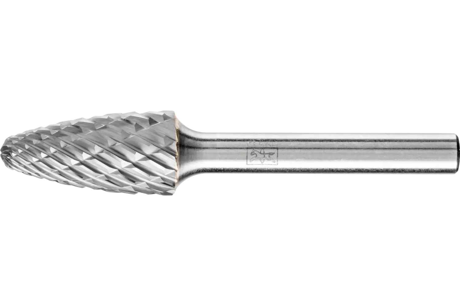 Freză biax din carbură metalică, formă de ogivă sferică (RBF) RBF 1225/6 ALLROUND