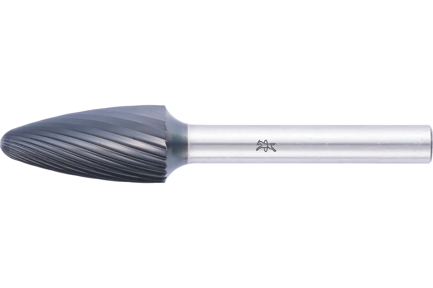Freză biax din carbură metalică, formă de ogivă sferică (RBF) RBF 1225/6 Z3 HC-FEP
