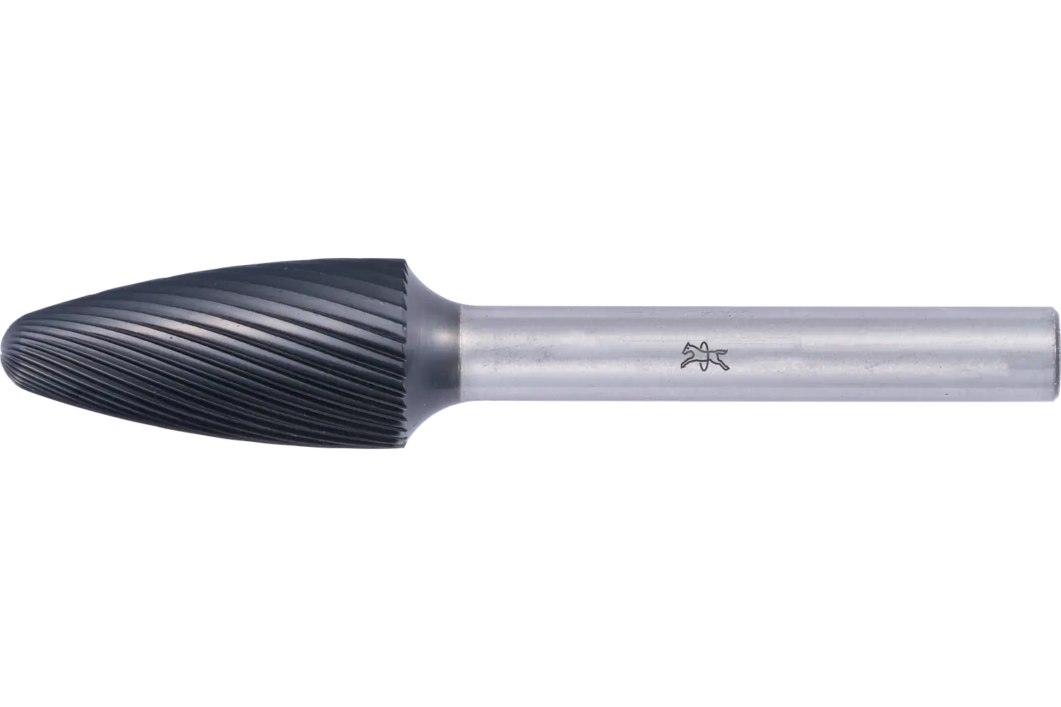 Freză biax din carbură metalică, formă de ogivă sferică (RBF) RBF 1225/6 Z5 HC-FEP