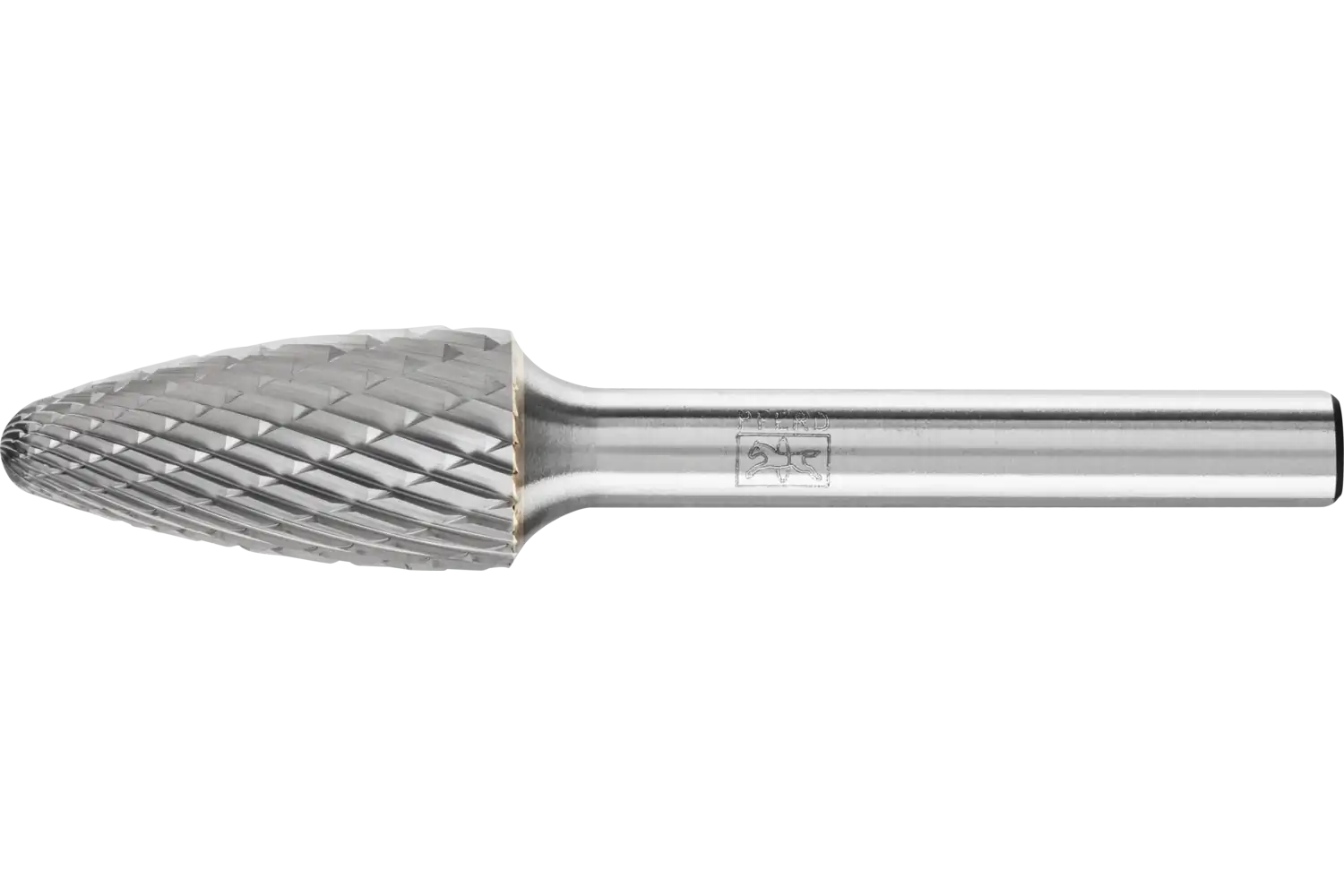 Freză biax din carbură metalică, formă de ogivă sferică (RBF) RBF 1225/6 Z3 PLUS