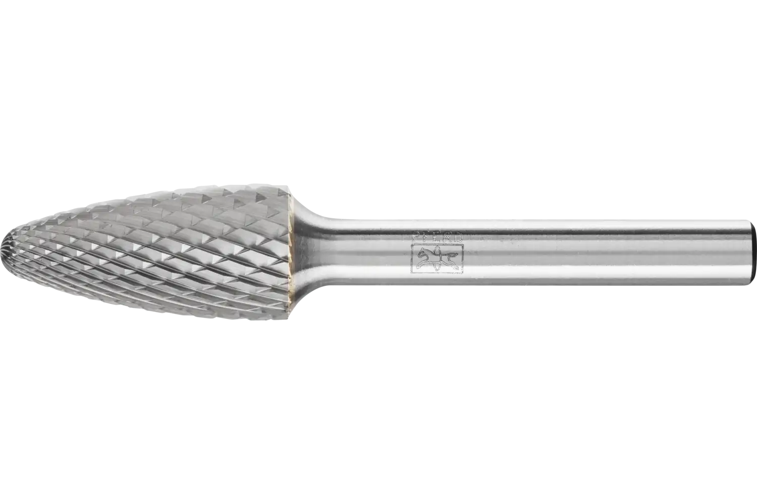 Freză biax din carbură metalică, formă de ogivă sferică (RBF) RBF 1225/6 Z4