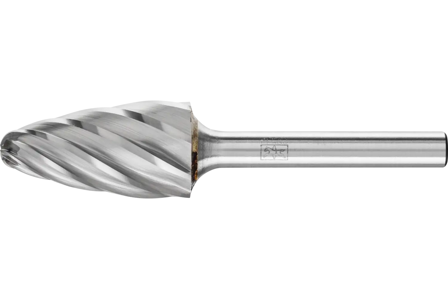 Freză biax din carbură metalică, formă de ogivă sferică (RBF) RBF 1630/6 ALU
