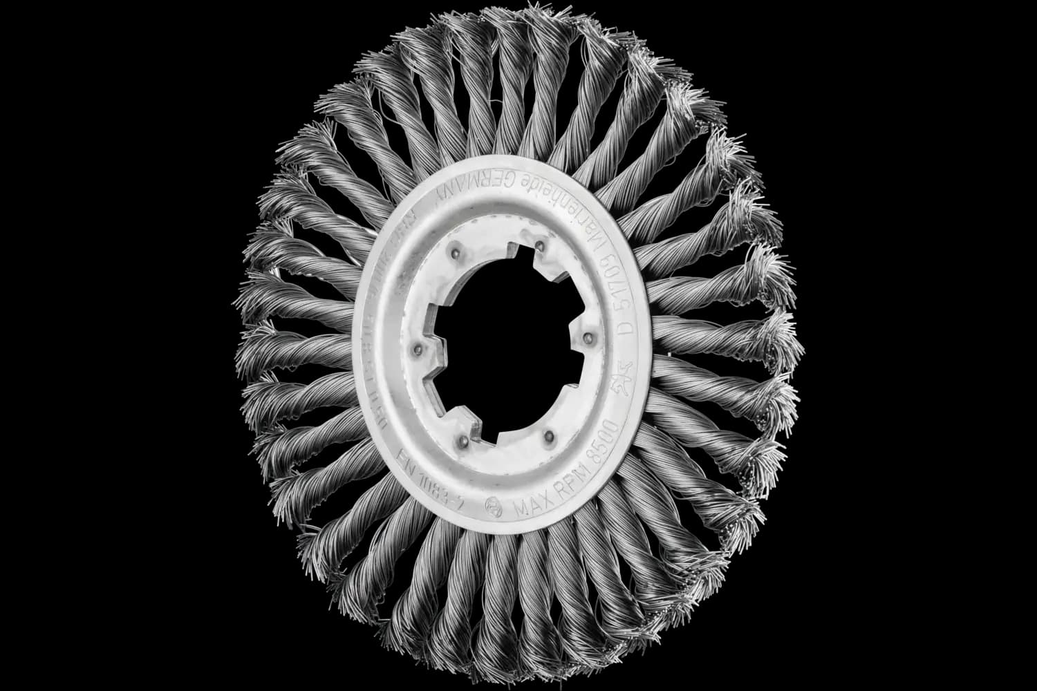Perie circulară împletită (heavy-duty) din sârmă de oțel RBG 20016/50,8 ST 0,50