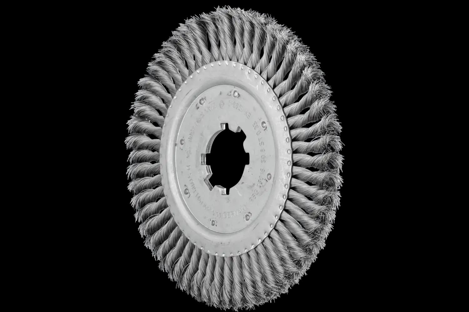 Perie circulară împletită (heavy-duty) din sârmă de oțel RBG 25016/50,8 ST 0,35