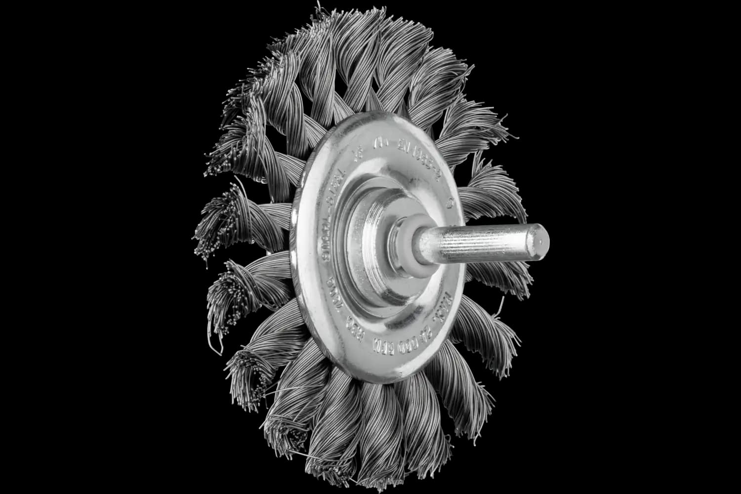 Perie circulară împletită (heavy-duty) din sârmă de oțel RBG 7006/6 ST 0,35