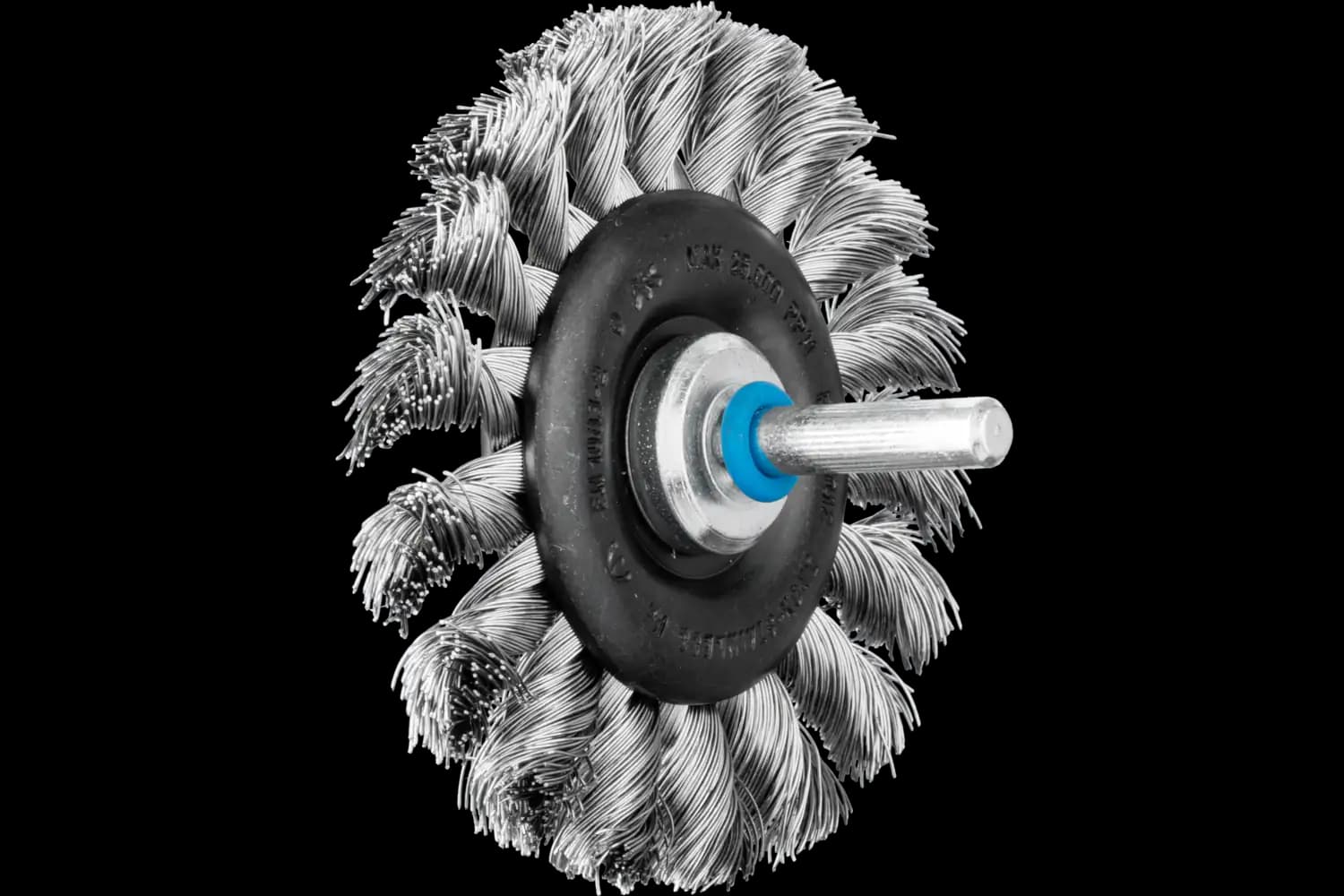 Perie circulară împletită (heavy-duty) din sârmă de oțel RBG 7012/6 INOX 0,35