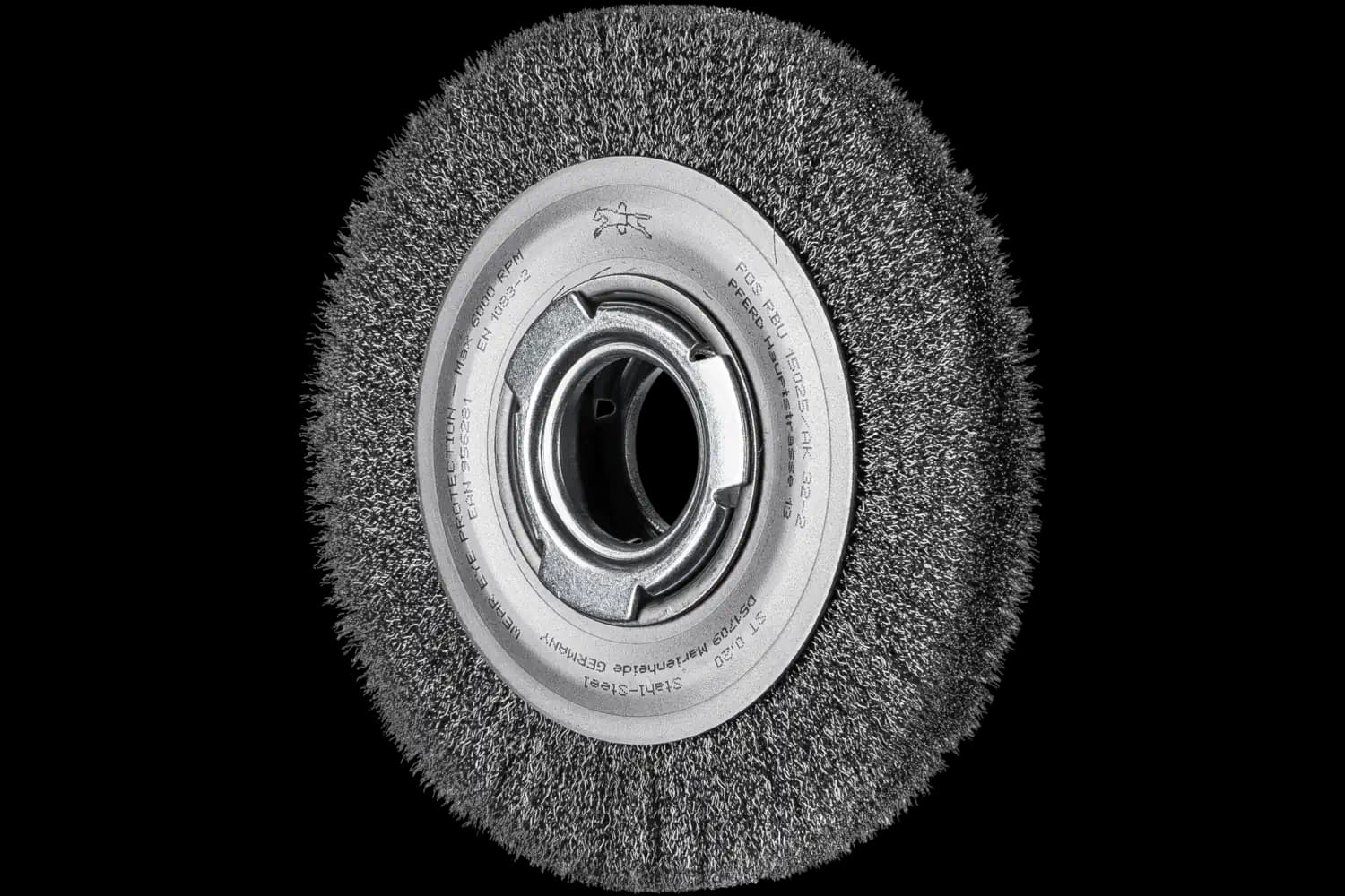 Perie circulară din sârmă de oțel POS RBU 15025/AK32-2 ST 0,20