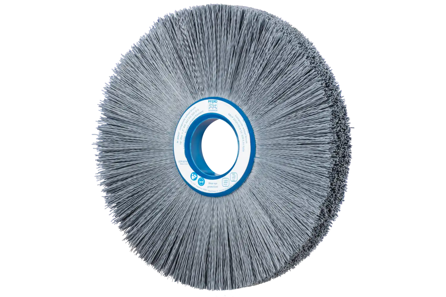 Perie circulară din tije abrazive SiC (siliciu-carbură) RBUP 25025/50,8 SiC 320 0,55 FLEX