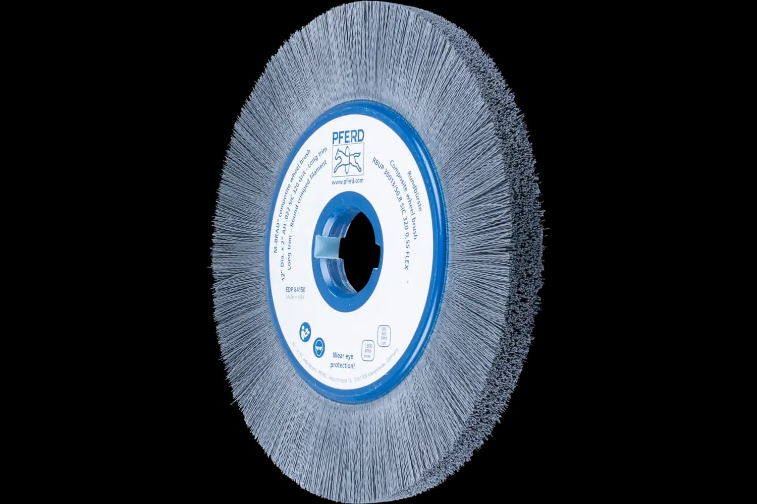 Perie circulară din tije abrazive SiC (siliciu-carbură) RBUP 30013/50,8 SiC 320 0,55 FLEX