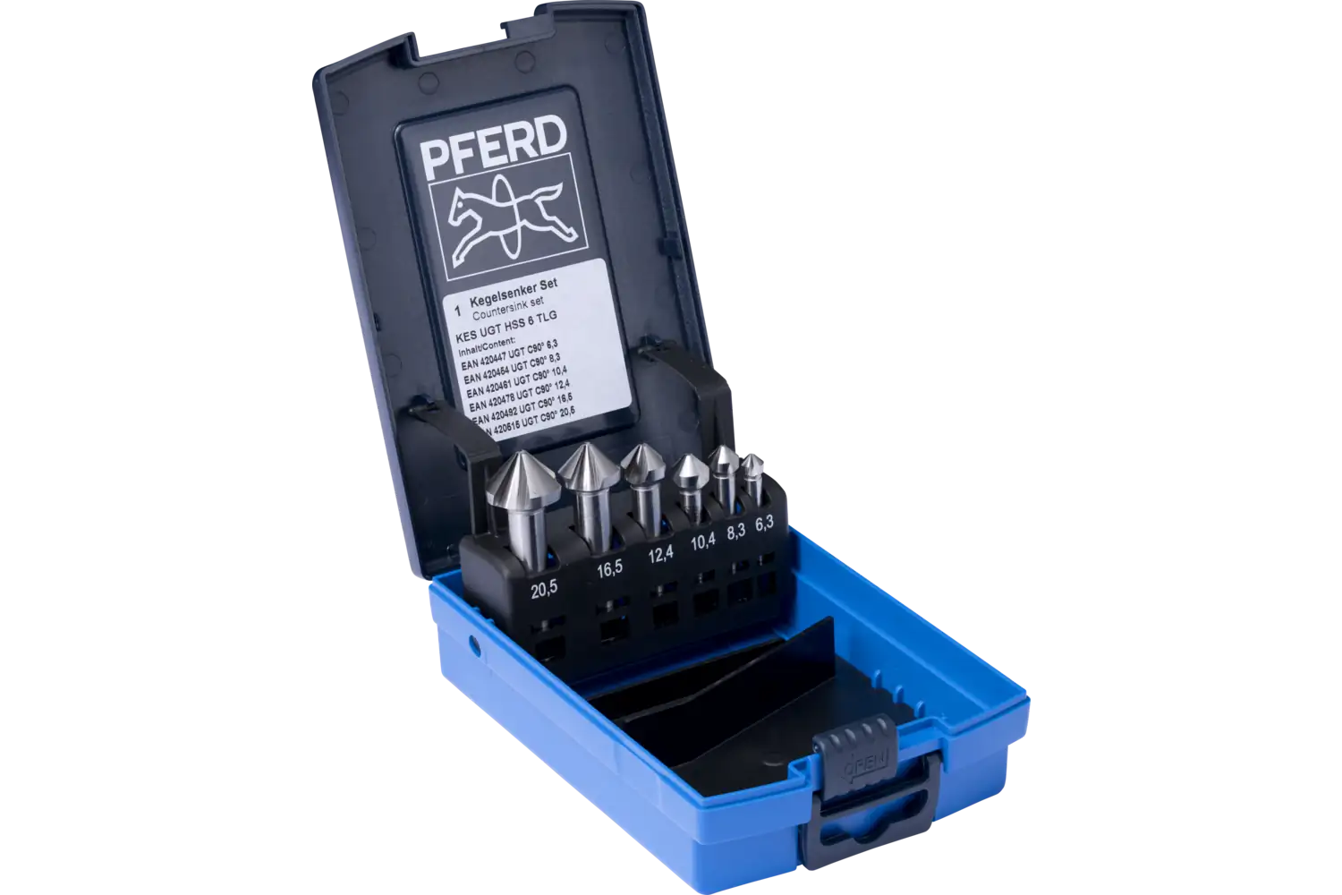 Set unelte / Consumabile Set unelte / Consumabile SET UGT HSS DIN 335 C90° 6TLG
