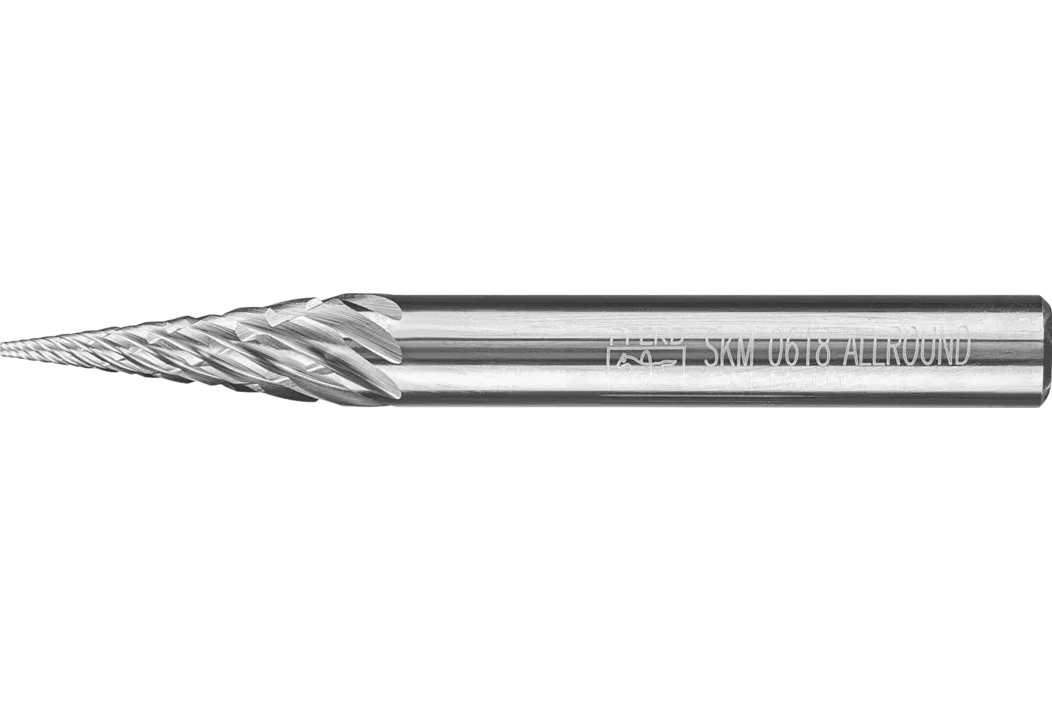Freză biax din carbură metalică, formă conică ascuțită (SKM) SKM 0618/6 ALLROUND
