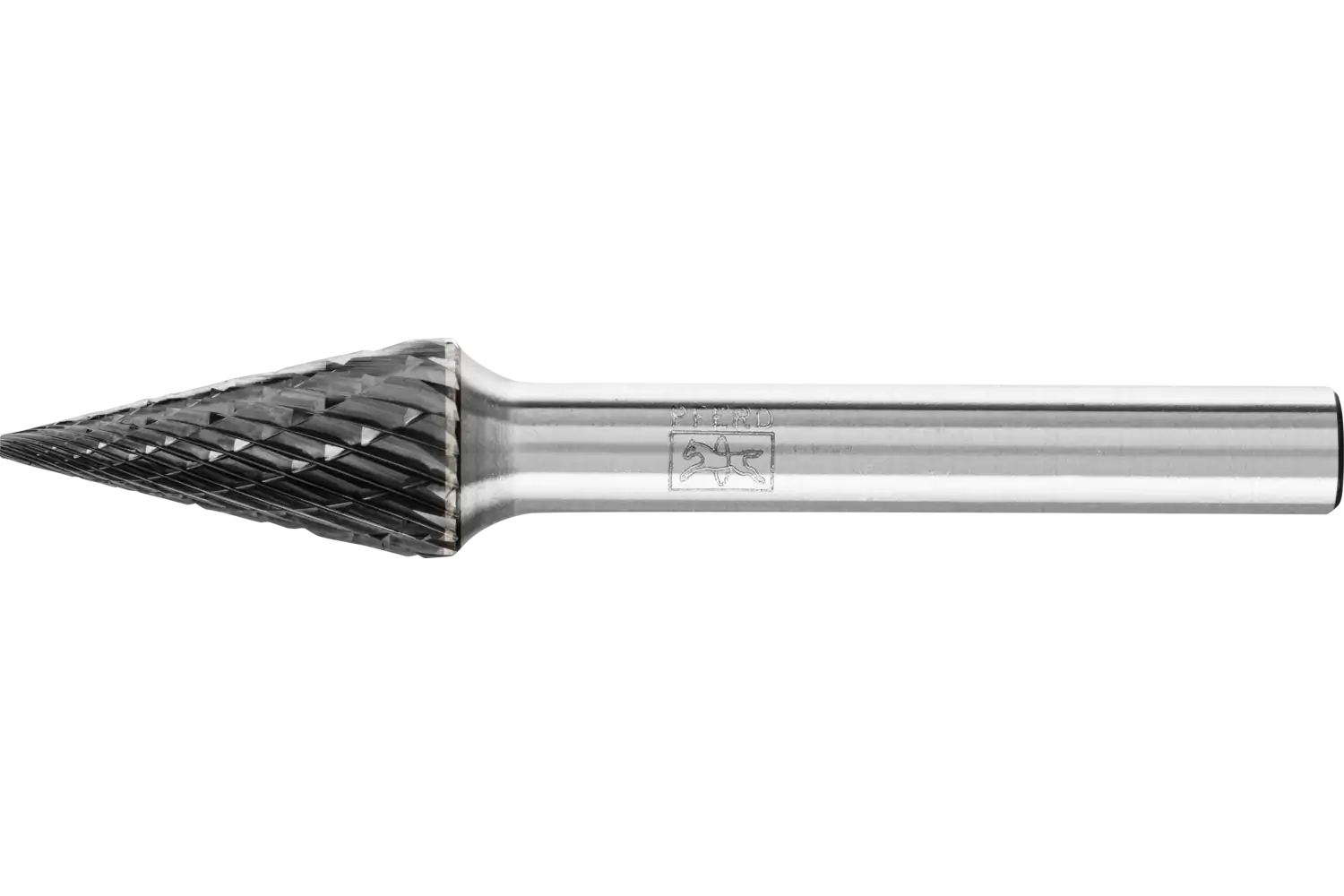 Freză biax din carbură metalică, formă conică ascuțită (SKM) SKM 1020/6 Z3 PLUS HC-FEP