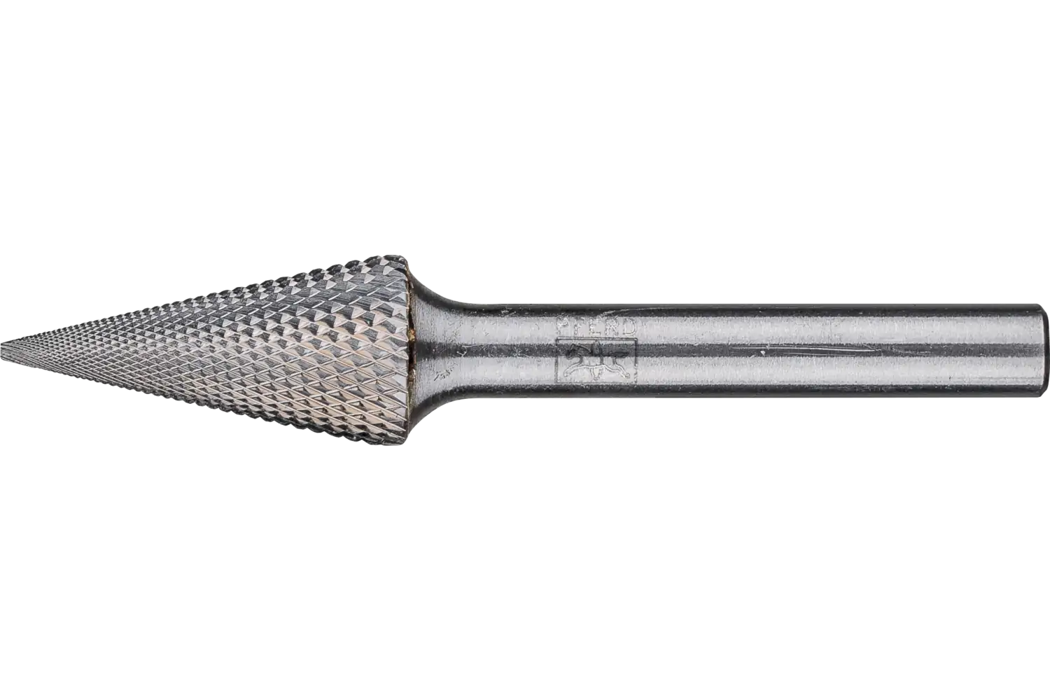 Freză biax din carbură metalică, formă conică ascuțită (SKM) SKM 1225/6 MICRO