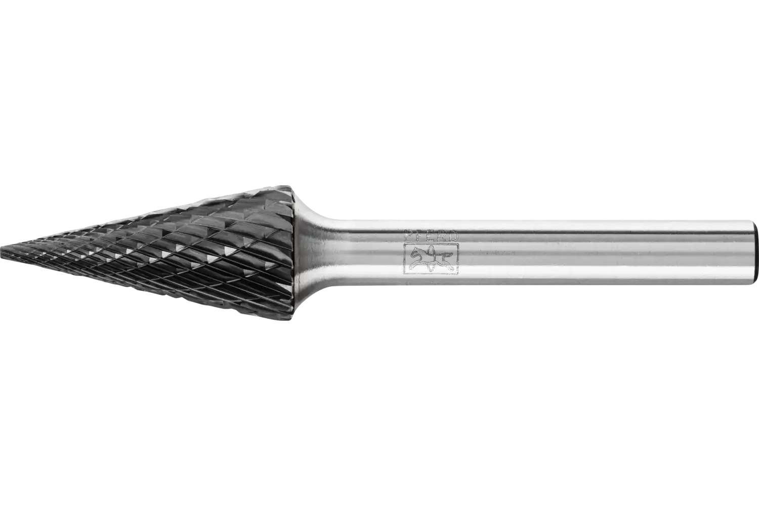 Freză biax din carbură metalică, formă conică ascuțită (SKM) SKM 1225/6 Z3 PLUS HC-FEP