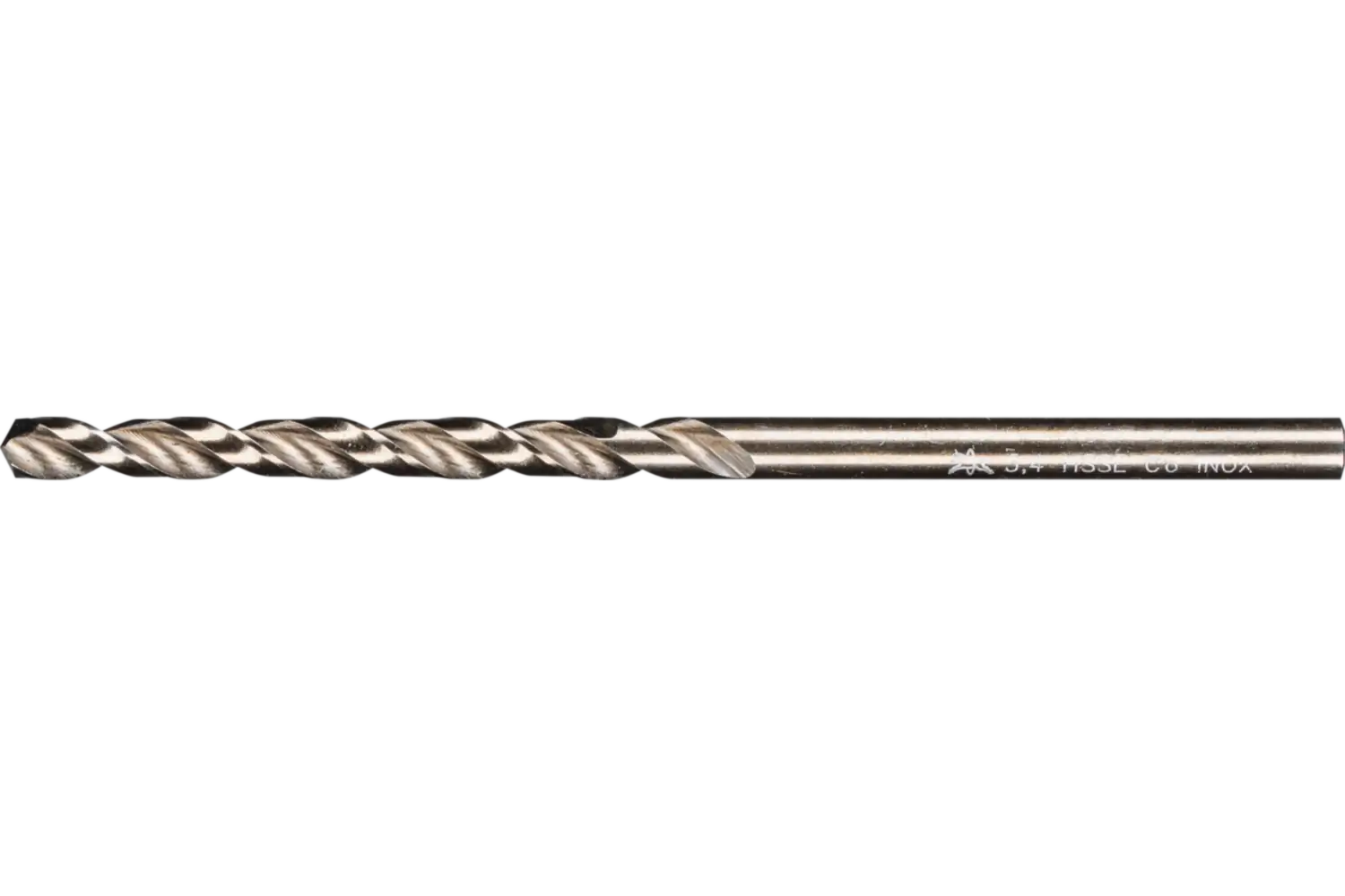Burghiu elicoidal HSS SPB DIN 338 HSSE N 3,4 INOX