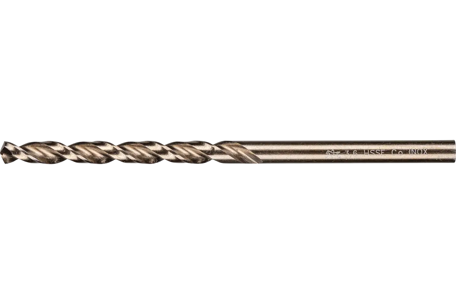 Burghiu elicoidal HSS SPB DIN 338 HSSE N 3,6 INOX