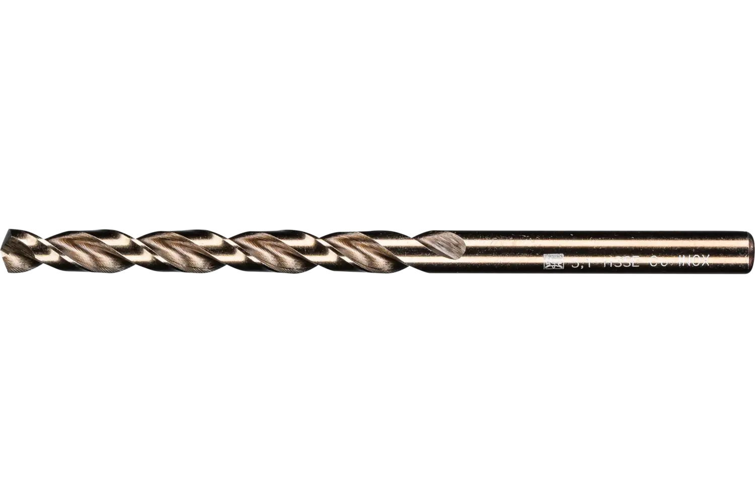 Burghiu elicoidal HSS SPB DIN 338 HSSE N 5,1 INOX