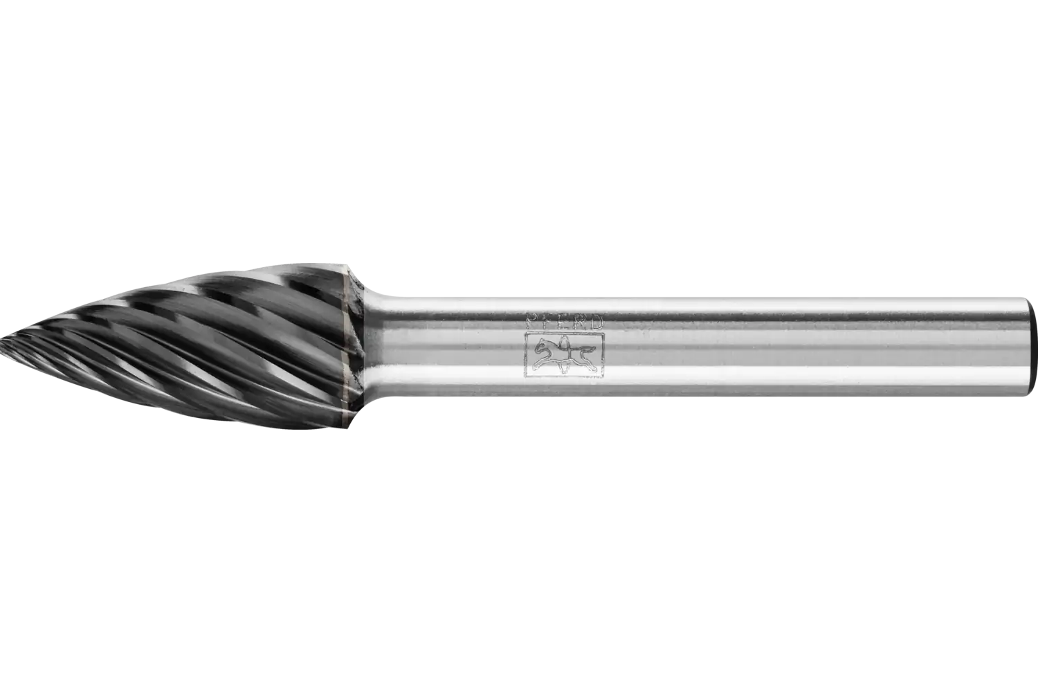 Freză biax din carbură metalică, formă de ogivă ascuțită (SPG) SPG 1020/6 INOX HC-STS