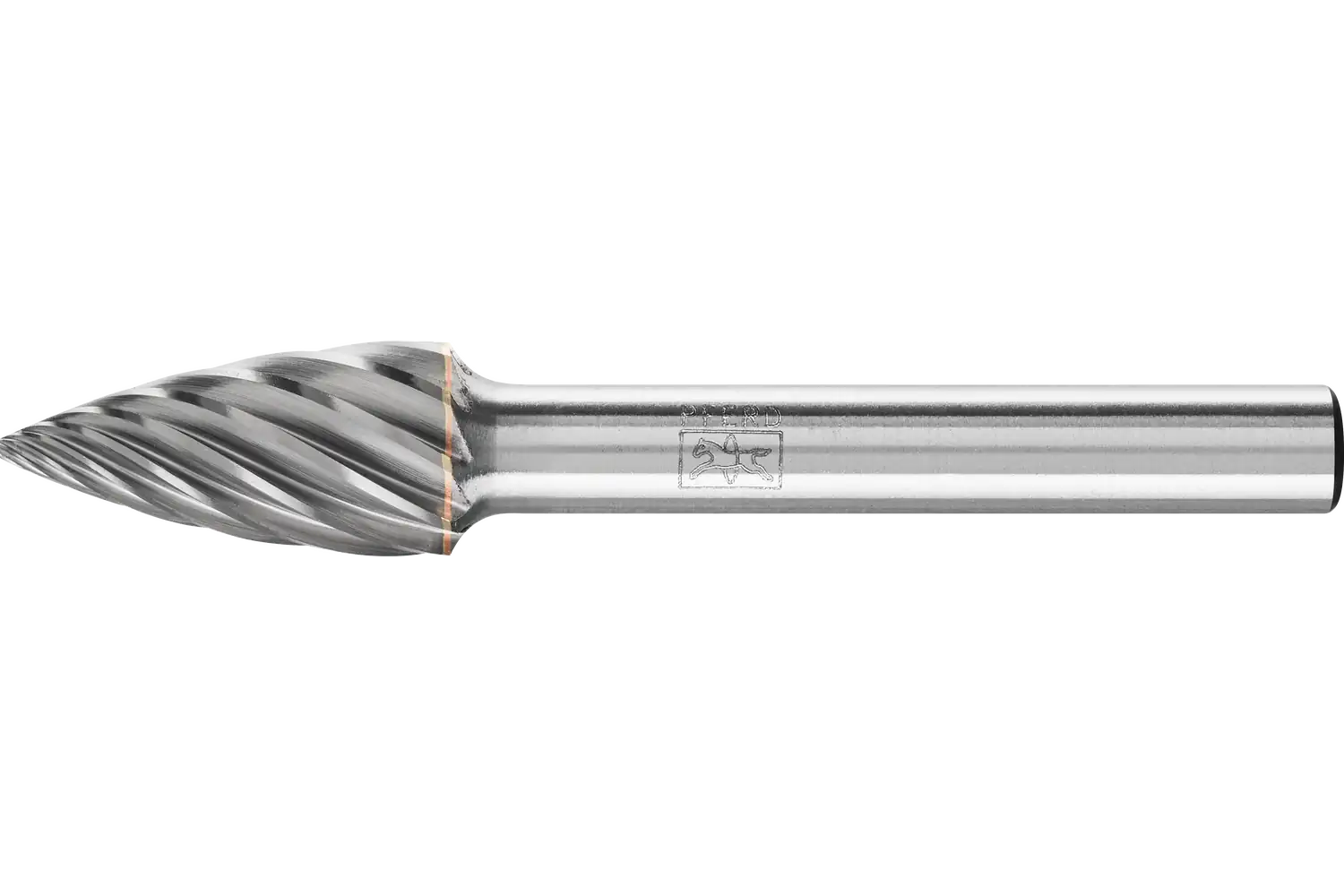 Freză biax din carbură metalică, formă de ogivă ascuțită (SPG) SPG 1020/6 INOX