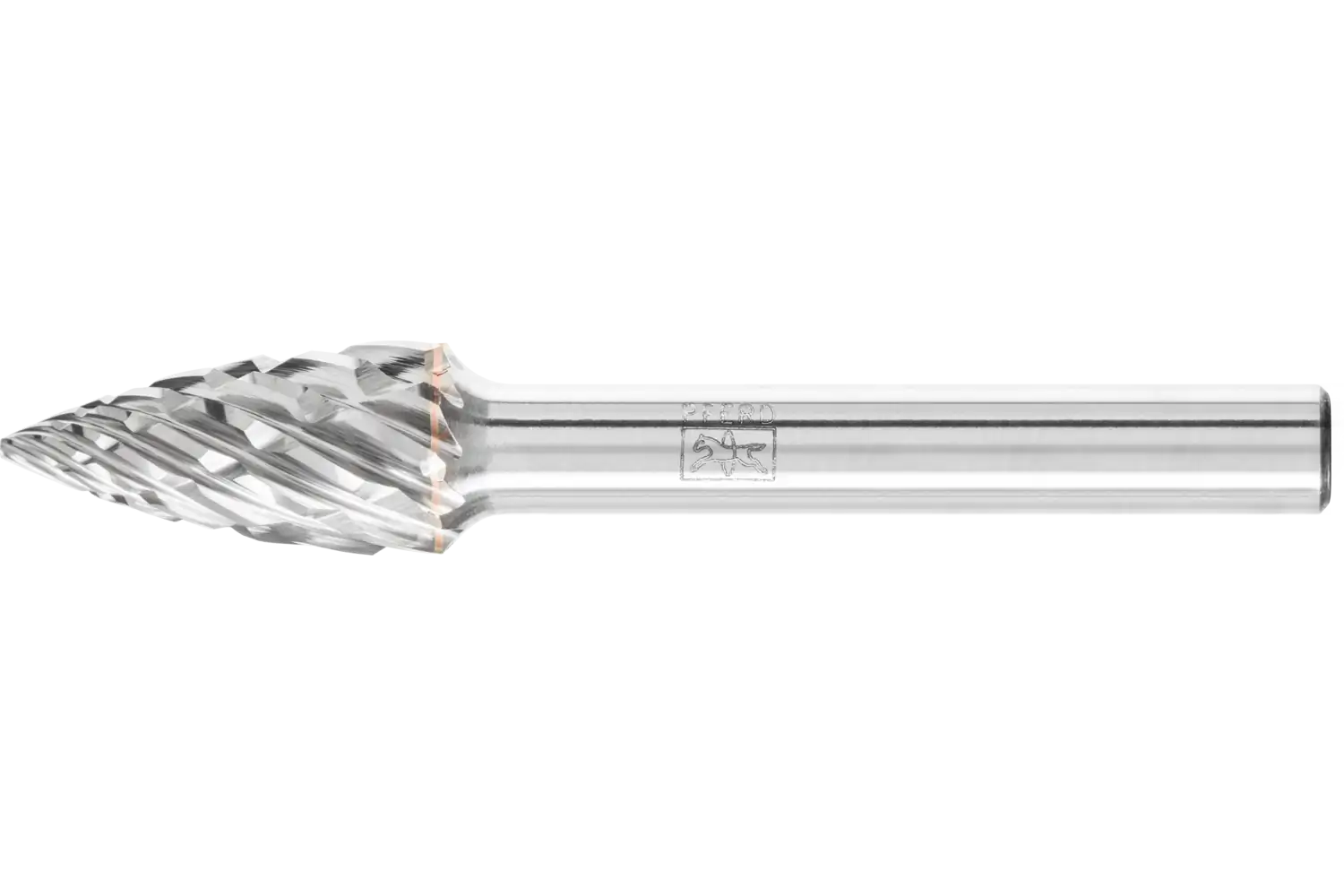 Freză biax din carbură metalică, formă de ogivă ascuțită (SPG) SPG 1020/6 STEEL