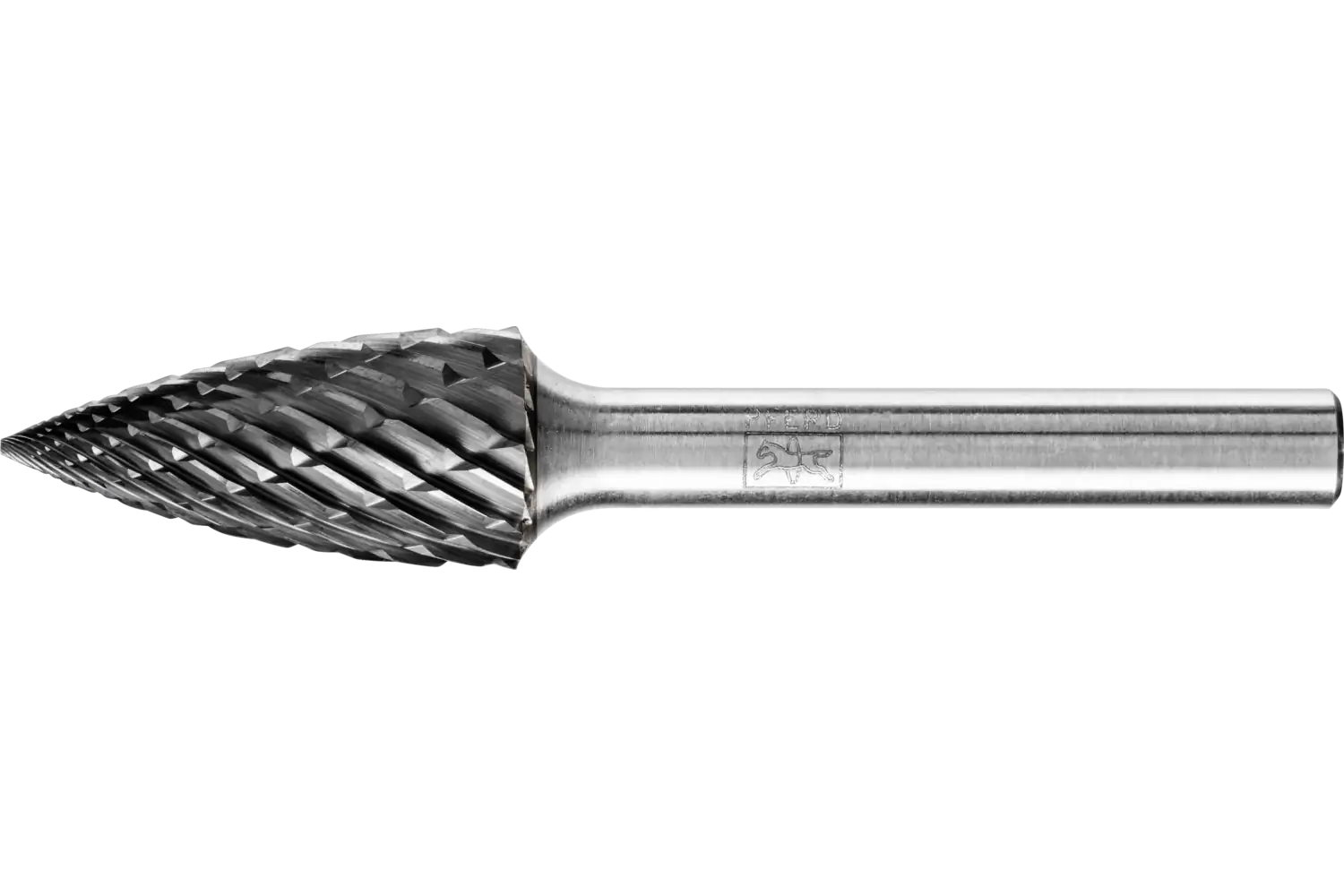 Freză biax din carbură metalică, formă de ogivă ascuțită (SPG) SPG 1225/6 ALLROUND HC-FEP