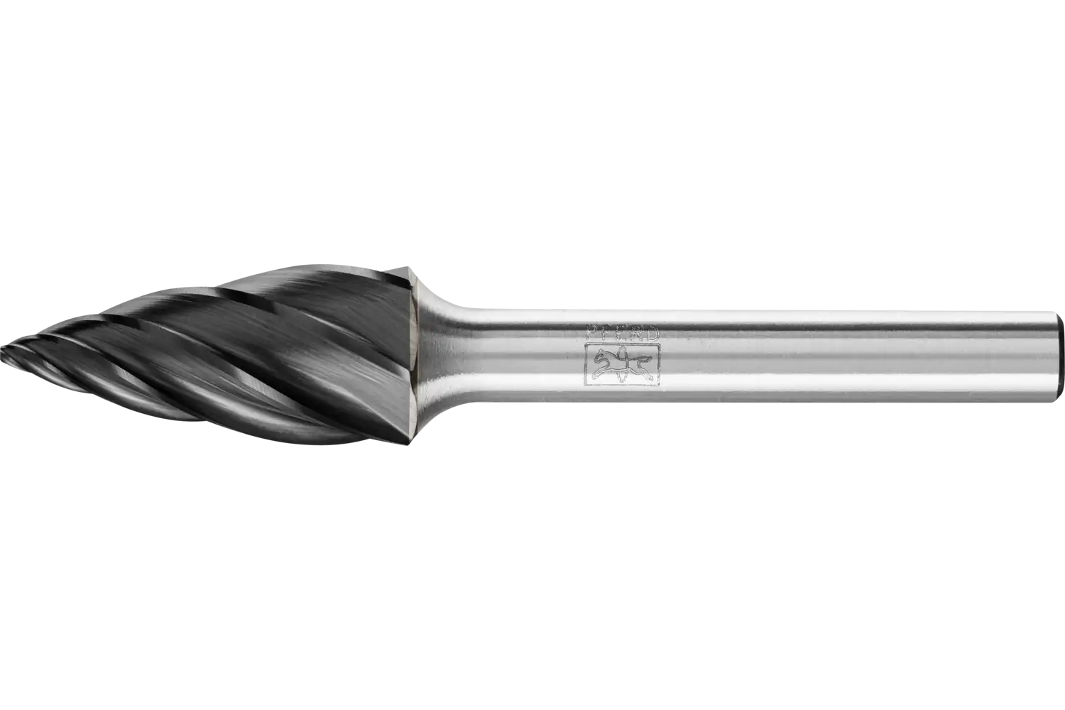 Freză biax din carbură metalică, formă de ogivă ascuțită (SPG) SPG 1225/6 ALU HC-NFE