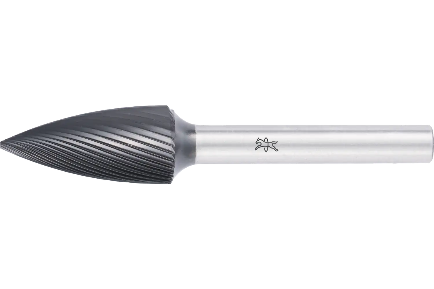 Freză biax din carbură metalică, formă de ogivă ascuțită (SPG) SPG 1225/6 Z5 HC-FEP