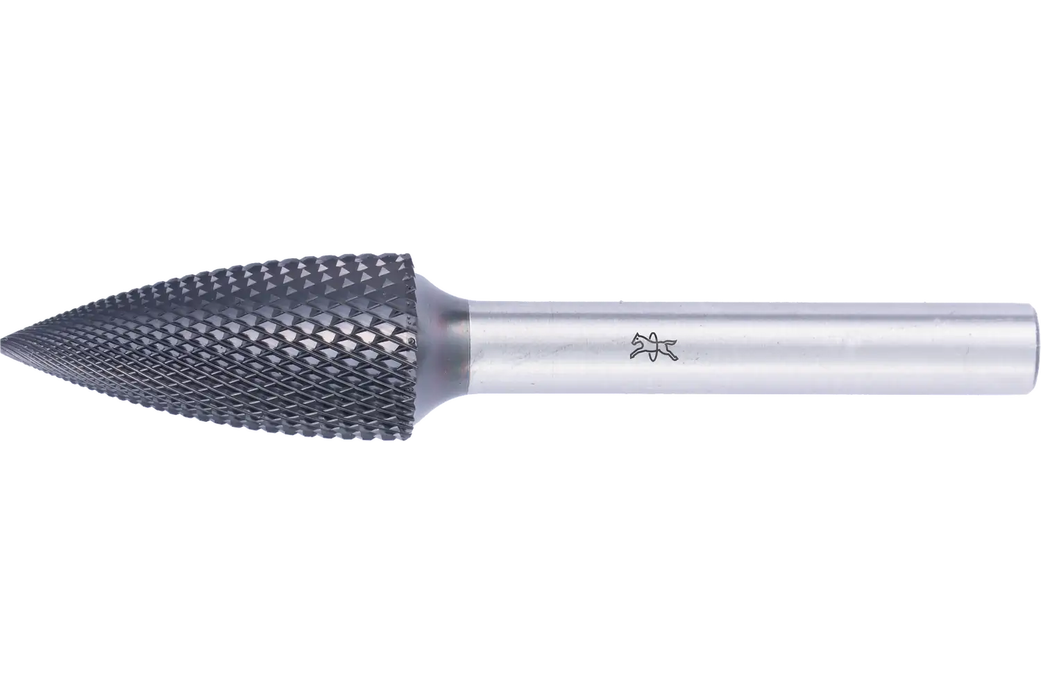 Freză biax din carbură metalică, formă de ogivă ascuțită (SPG) SPG 1225/6 MICRO HC-FEP