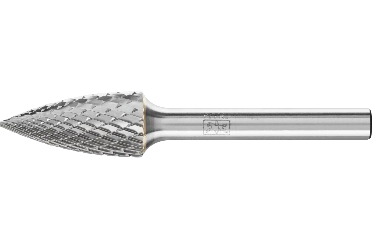 Freză biax din carbură metalică, formă de ogivă ascuțită (SPG) SPG 1225/6 Z4