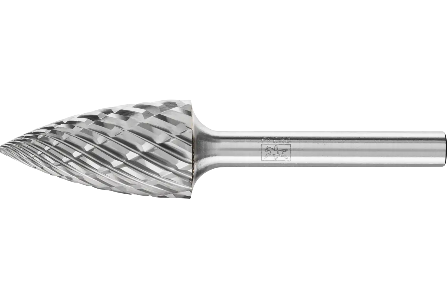 Freză biax din carbură metalică, formă de ogivă ascuțită (SPG) SPG 1630/6 STEEL