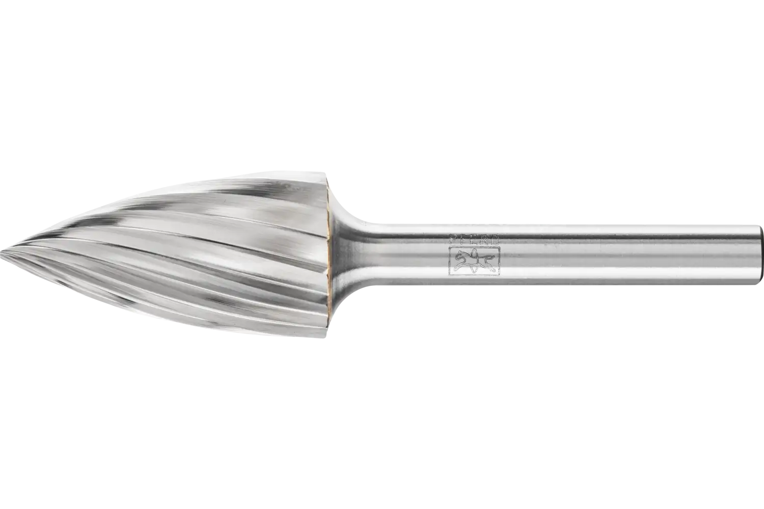 Freză biax din carbură metalică, formă de ogivă ascuțită (SPG) SPG 1630/6 Z1