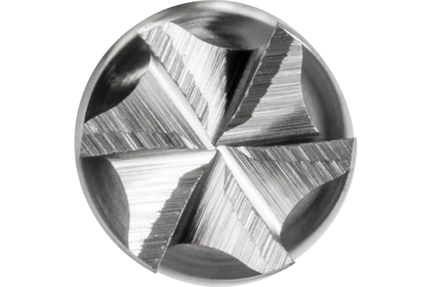 Freză biax din carbură metalică, formă cilindrică cu dinți pe capăt (ZYAS) ZYAS 0313/3 INOX 2