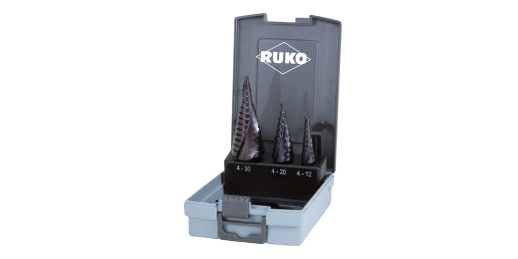 Set burghie treptate HSS-TiAlN - 3 piese 101026FRO 2