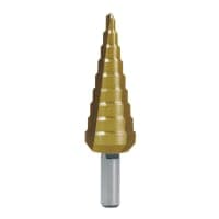 Burghiu treptat, HSS, TiN, cu 3 muchii de taiere, canelura dreapta 101350-9T 4