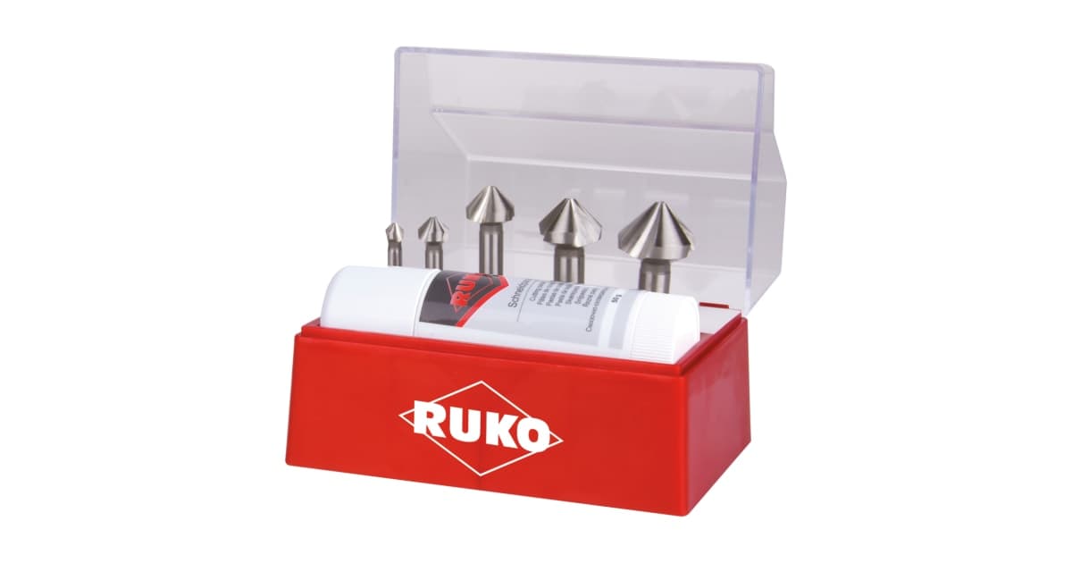 Set zencuitoare 90° HSS - 6 piese 102142