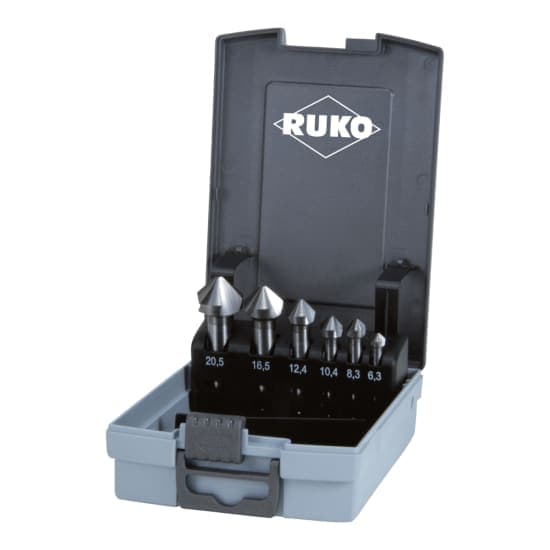 Set zencuitoare 90° din carbură metalică - 6 piese 102152HMRO 3