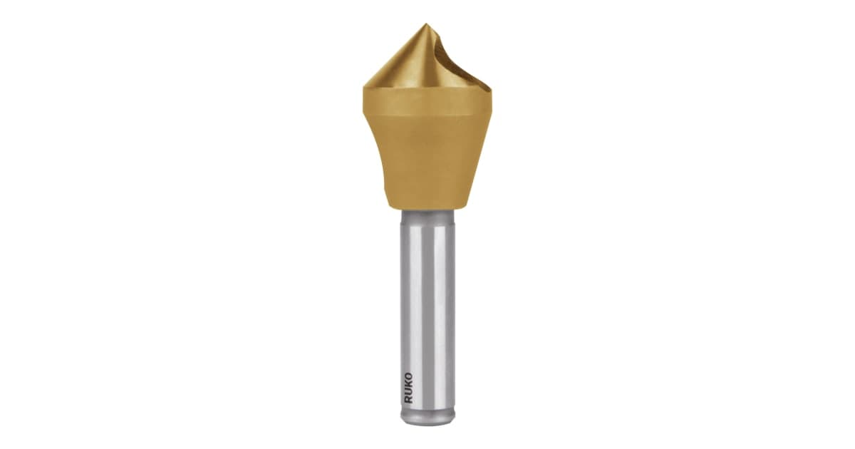 Scufundare cu orificii transversale, HSS, TiN, 90° 102301T