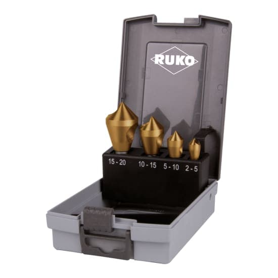 Set zencuitoare cu gaură transversală 90° HSS-TiN - 4 piese 102312TRO 3