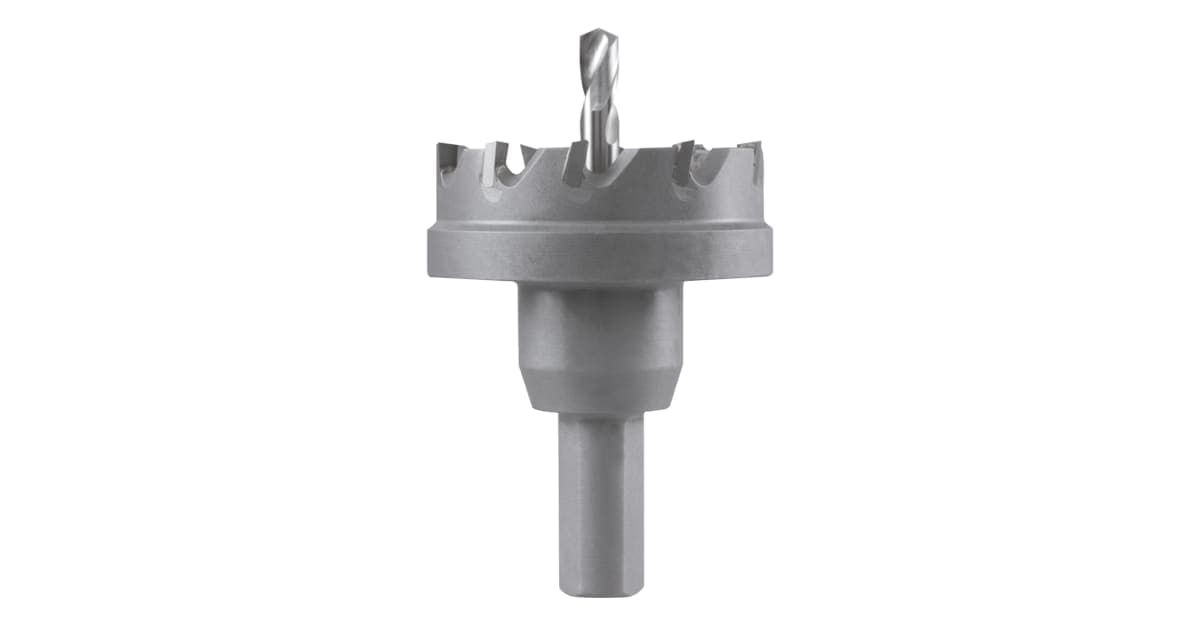 Carotă cu pastile din carbură metalică pentru tablă, tăiat plat 105055