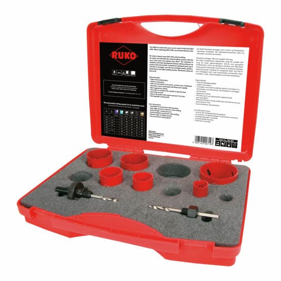 Set carote bimetal HSS 106302 4