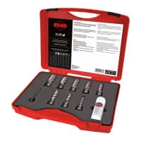 Set 10 carote pentru metal HSSE-Co 5, prindere QuickIN, adâncime de tăiere 35 mm 108811E 4